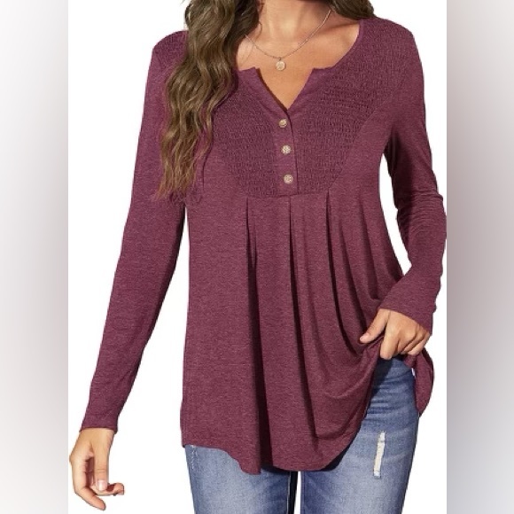 Flowy Tunic Top size Large - Picture 4 of 4